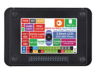 Carte de développement IoT Evoflint ESP32-005 OEM PCBA avec écran tactile USB de 5 pouces, I/O, haut-parleur, micro, WIFI, batterie, RJ45, R5485, R5252, UART, CAN, GPIO