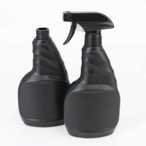 HDPE Matte Black 480ml 500ml Household <strong>Plastic</strong> Toilet Chemical Cleaning <strong>Spray</strong> <strong>Bottle</strong> - Product Image 1