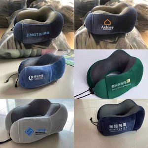 Almohada de Viaje Ergonómica en Forma de U de Espuma Viscoelástica para Eventos Empresariales, Regalo Promocional, Almohadas Personalizadas al por Mayor - Product Image 2