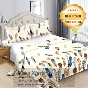 Giá rẻ giải phóng mặt bằng 3 mảnh tấm ga trải giường đặt bông 3 nơi bộ đồ giường tấm Vua Kích thước trong kho - Product Image 2