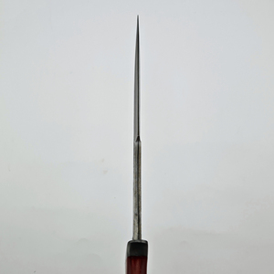 Couteau Bowie en acier Damas fait main en gros avec manche en bois et étui en cuir fin Couteau d'extérieur Couteau en gros - Product Image 5