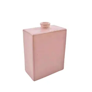 Alta calidad personalizada 50 ml botella de perfume Rosa botella de repuesto de perfume