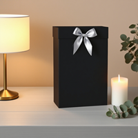 Papier Kraft Noir Biodégradable 200g en Rouleau, Décoratif Simple Face pour Emballage Artisanat, Art, Cadeaux, Cadres Photo, Bougies