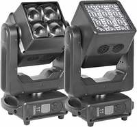 XINQIYI LITE 4X60W Double Sided Moving Head RGBW 4 en 1 LED Éclairage d'effet de scène pour DJ, discothèques, événements, spectacles, clubs, bars