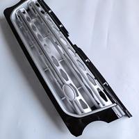 Grille de radiateur avant pour Discovery 4 LR4 2014-2016 OE LR051299 L319, grille supérieure en maille, pièces de rechange pour carrosserie extérieure de voiture, argent
