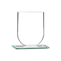 Trophée de récompenses d'optique personnalisées, plaques de verre cristal souvenirs pour événements sportifs, cadeaux d'affaires