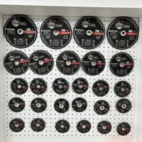 Disque abrasif en métal robuste de 115*6*22,2 mm (4,5 pouces) pour la réparation de machines de construction en acier et la décapage de la rouille métallique - Vente en gros