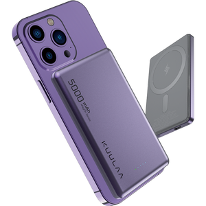 Banque <span class=keywords><strong>d</strong></span>'alimentation portable sans fil magnétique mini 5000 mAh USB C ultra-mince, <span class=keywords><strong>chargeur</strong></span> de téléphone 5000 mAh, banque <span class=keywords><strong>d</strong></span>'alimentation rapide pour <span class=keywords><strong>iPhone</strong></span> - Product Image 1