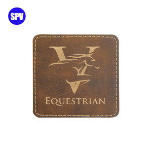 <span class=keywords><strong>3</strong></span>英寸X <span class=keywords><strong>3</strong></span>英寸方形激光人造革贴片，带粘合剂 - Product Image 3