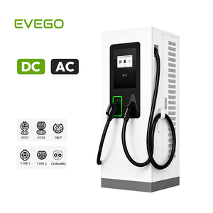 EVEGO Estación <span class=keywords><strong>de</strong></span> Carga Rápida para Vehículos Eléctricos <span class=keywords><strong>de</strong></span> Uso Comercial Pesado con Certificación CE, Doble Conector DC:CCS2/CCS1 AC: Tipo 2, IP54, Compatible con 4G y WIFI - Product Image 6