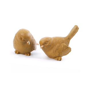 Figuritas cardinales, figuras de estatua de pájaro rojo de resina para decoración navideña y estacional - Product Image 4