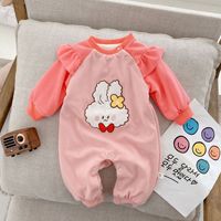 Quần Áo Mùa Thu Cho Bé Mới Biết Đi, Quần Yếm Có Ve Áo Dễ Thương, Tay Dài Cho Trẻ Em