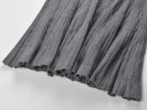 Nuovi Arrivi Primavera 2026: <span class=keywords><strong>Elegante</strong></span> Completo Donna <span class=keywords><strong>con</strong></span> Maglione Grigio a Collo in <span class=keywords><strong>Pizzo</strong></span> e Minigonna Lavorata a Maglia, Set 2 Pezzi - Product Image 6