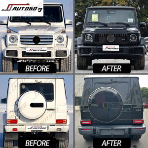 Kit di Conversione per Modifica Auto da Vecchio a Nuovo Modello per <span class=keywords><strong>Mercedes</strong></span>-Benz Classe G W463 2002-2017 Aggiornamento al 2025 W465 G63 <span class=keywords><strong>AMG</strong></span> - Product Image 2