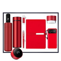 Produits les plus vendus 2026 Promotion Coffret cadeau d'affaires personnalisé comprenant un carnet, un stylo, une bouteille d'eau, une batterie externe pour cadeaux d'entreprise