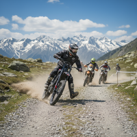 Motos électriques tout-terrain pas chères, rapides, modèle 2026 T1-1 60V 30AH 4000W Puissance de pointe, vitesse maximale >80km/h, à vendre