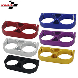 ขายึดปั๊มน้ำมันเชื้อเพลิงแบบสองรู อลูมิเนียมอัลลอยด์ ยี่ห้อ Auso-Racing สำหรับดัดแปลงและอัปเกรดรถยนต์ - Product Image 1