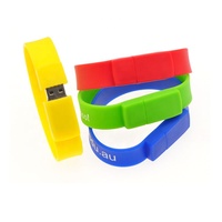 Gelang Kustom Baru Usb Memori 32Gb Gelang Tangan USB 3.0 Flash Drive Pendrive Karet Gelang Memori Usb LFN-216 16Gb