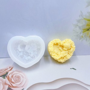 Aşk Melek silikon kalıp DIY Kalp Şekli sevgililer Günü Aroma Mum Alçı Süs Kalıpları El Yapımı Sabun Yapımı Malzemeleri - Product Image 3