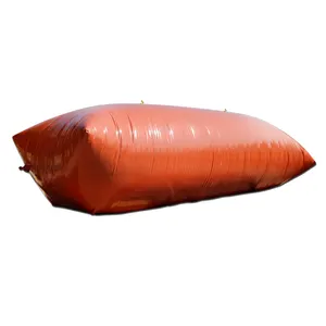 QDHY small plastic pvc/red mud biogas bags 1000 litres biogas storage tank water storage glass