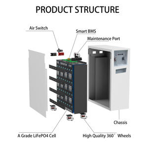 CAN 통신 호환 10kWh 20kWh 30kWh 리튬 이온 가정용 에너지 저장 시스템 배터리 - Product Image 2