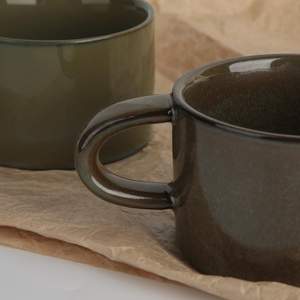 Custom Logo Japan Stijl Geschenken Creatieve 150Ml Capaciteit Handgemaakte Klei Cup Espresso Mini Koffiemokken - Product Image 4