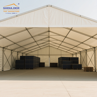 Carpa de Aluminio, Estructura Resistente y Versátil, Carpa para Taller, Almacén, Carpa Temporal Fácil de Montar, Carpa para Eventos al Aire Libre