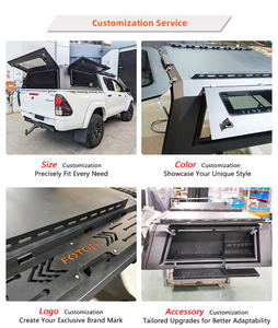 Capot de benne OEM anti-poussière toutes saisons pour Ford F-150/F-250, hardtop pour pick-up avec étanchéité et <span class=keywords><strong>isolation</strong></span> supérieures - Product Image 6