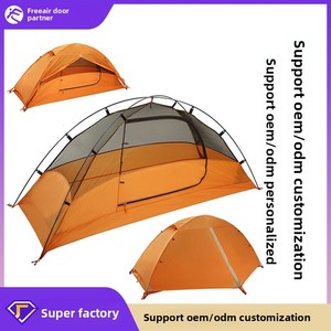 Tente à dos automatique personnalisée pour 1-2 personnes, ultra-légère, quatre saisons, imperméable, double couche, randonnée, camping, extérieur, fabrication en usine - Product Image 3