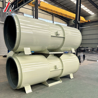 Ventilateur axial antidéflagrant électrique pour la ventilation des tunnels de métro et des mines, pales en acier inoxydable personnalisables OEM, garantie 1 an