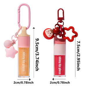 Personalizado Lip Plumper Gloss Llavero Etiqueta Privada Juciy Lip Tint Sunscreen Shining Lip Tint MSDS - Product Image 4