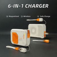 Batterie externe magnétique 22,5 W 2026 20000 mAh avec prise, certifiée RoHS