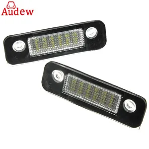 2 ชิ้น 12 โวลต์ 18 LED ไฟป้ายทะเบียนรถสีขาวโคมไฟป้ายทะเบียน SMD สำหรับฟอร์ด ฟิวชั่นสำหรับมอนดิโอ/MK2 สำหรับเฟียสต้า MK5 - Product Image 1