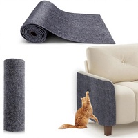Tapis de protection auto-adhésif pour meubles et murs d'escalade, 118 x 15,8 pouces, anti-griffures, découpable, pour coins de canapé, animaux domestiques et chats