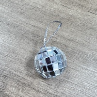 Vente en gros de boules disco géantes argentées et noires de 10 cm, 20 cm, 30 cm, 40 cm, 50 cm, 60 cm, 80 cm, décor NP9064