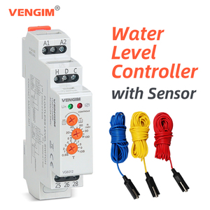 VENGIM-6112 Liquid Level Control Relay Electronic Automatic Water Level Controller <b>Switch</b> 220v Water Pump with <b>Sensor</b> L24 - Product Image 2