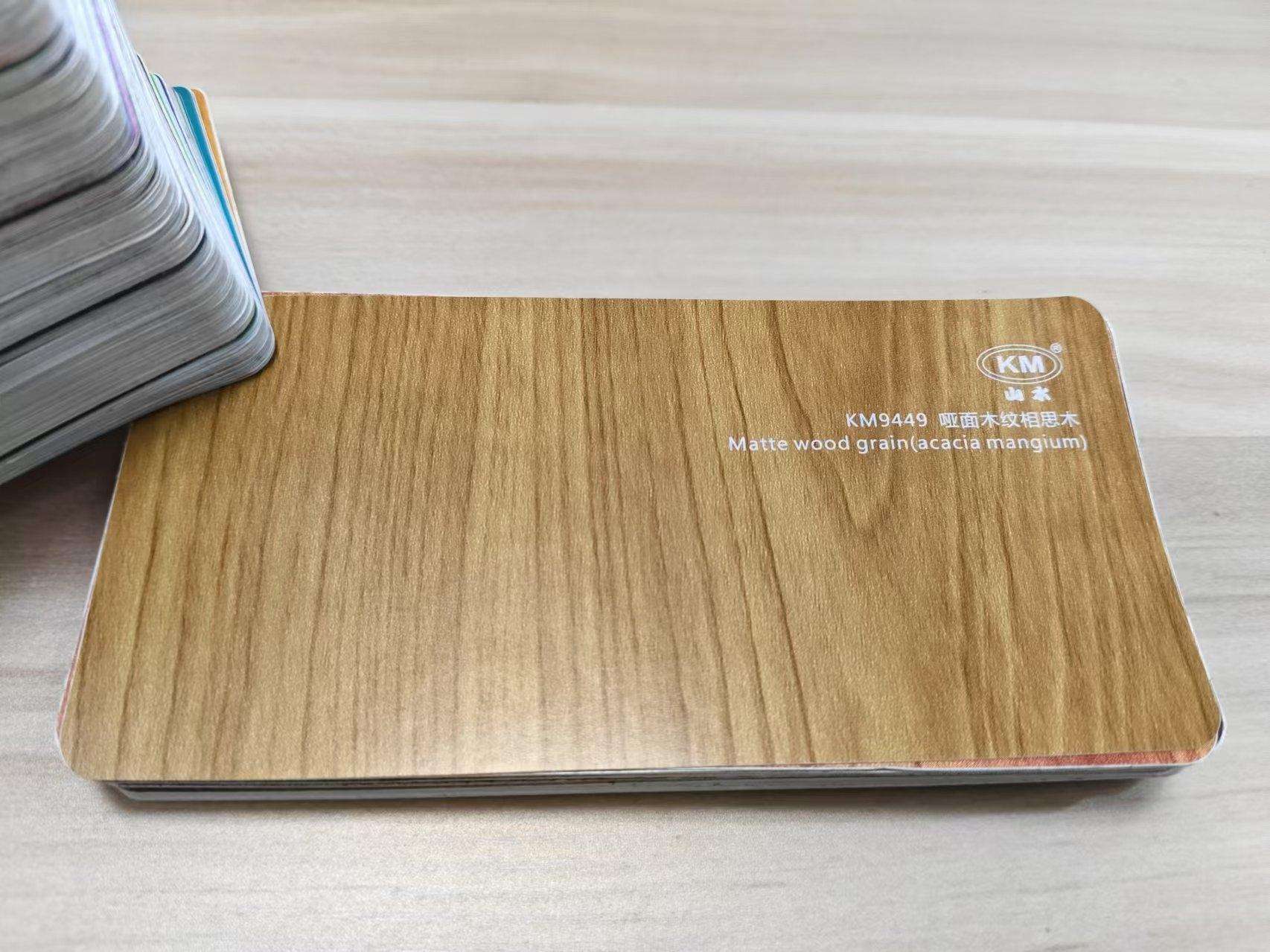 Matte wood grain(acacia mangium)
