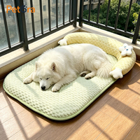 Canapé pour chien respirant personnalisé Petora, lits et accessoires pour animaux de compagnie, grand lit rectangulaire pour chien et chat