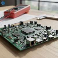 Personalización de Placas de Circuito Impreso (PCBA) para Control de Impedancia de Frecuencia, Fabricación de PCB por Proveedor, Fábrica de PCBA con Excelencia