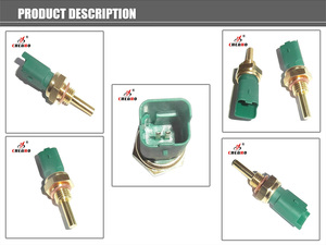 1338.A6 1338.97 7.3291 9636 777 cảm biến nhiệt độ nước làm mát 280 cho Peugeot 206 Hatchback hộp đối tác - Product Image 6