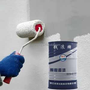 Varias pinturas mixtas de resina alquídica a base de agua, revestimiento de cepillo de pulverización Industrial para acero, Metal, goma, coches, edificios, raspado