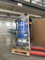 Nouvel aspirateur industriel électrique à ensachage continu, livraison rapide, assurance commerciale, pour l'élimination de la poussière, des résidus de ciment et des débris