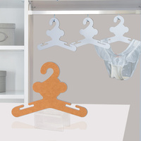 Cintres en papier biodégradables personnalisés pour lingerie, sous-vêtements, bikini, cintre en carton