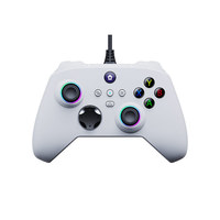 Control de Juego con Cable USB de Alta Calidad Compatible con Xbox-One Series X | Conector de Audio Integrado para PC