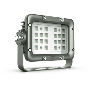 ไฟฟลัดไลท์ IP66 Atex 50W 60W 70W 80W Zone 1 Zone 2 AC220V ปรับแต่งได้ป้องกันการระเบิดไฟ LED สำหรับน้ำมันแก๊สทะเลพร้อมกรง - Product Image 2