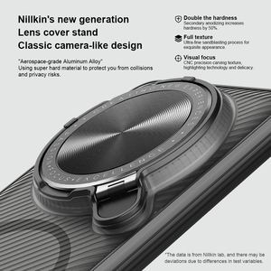 Xiaomi 15 için Ultra 5G 6.73 "Nillkin CamShield Prop manyetik kılıf katlanabilir kamera koruma braketi halkalı telefon kılıfı arka kapak - Product Image 5