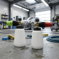 Yihao Canon à mousse rouge/verte, Lance à mousse neige, Pistolet pulvérisateur haute pression pour lavage auto, Vente directe usine OEM ODM