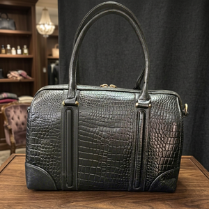 Pochette en cuir véritable imperméable BS INTERNATIONAL personnalisable pour femme, grande capacité, fermeture éclair, amovible et pliable - Product Image 4