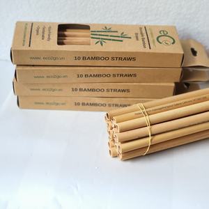TOP SELLING 2025 Biodegradable <b>BAMBOO</b> DRINKING <b>STRAWS</b> HIGH QUALITY <b>BAMBOO</b> <b>STRAW</b> from Factory ECO2GO VIETNAM - Product Image 3
