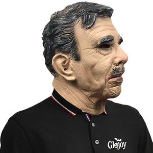Máscara de Látex de Hombre Calvo y Anciano, Disfraz de Rostro Masculino para Halloween, Cosplay y Eventos - Product Image 2